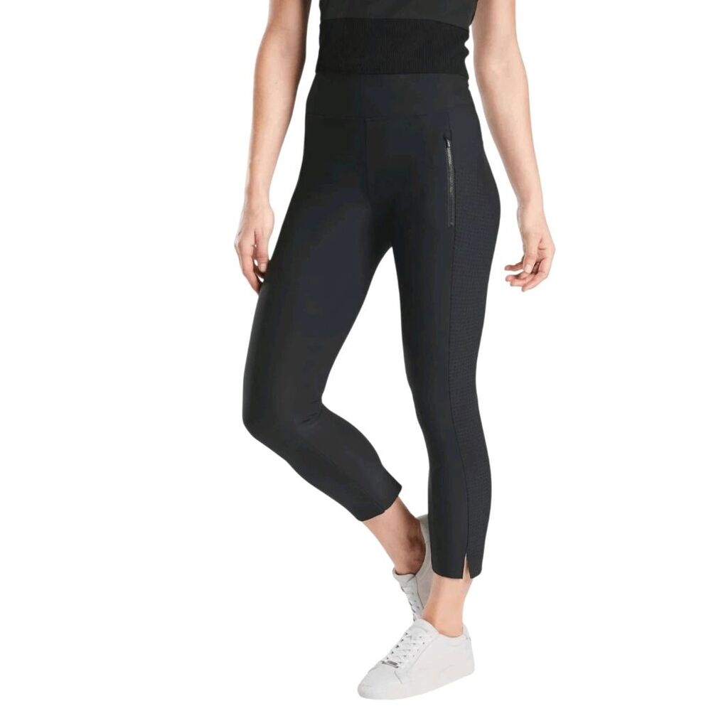 NWOT ATHLETA Stellar Crop Pant In Black Size XSP